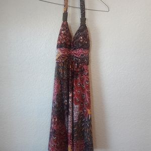 Beautiful Summer Halter Dress Small